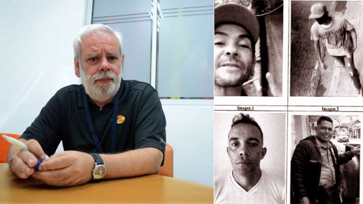 El jueves de la semana pasada capturaron a Carlos Pinzón y a Luis López (derecha), señalados de participar en el crimen de Jorge Solano (izquierda) / Foto: Cortesía