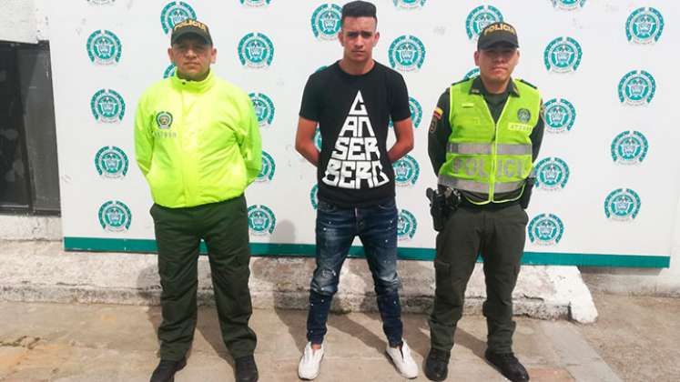 Eduard Andrés Carrillo Montejo, alias El Flaco, fue enviado a la cárcel para que responda por homicidio, concierto para delinquir y porte ilegal de armas