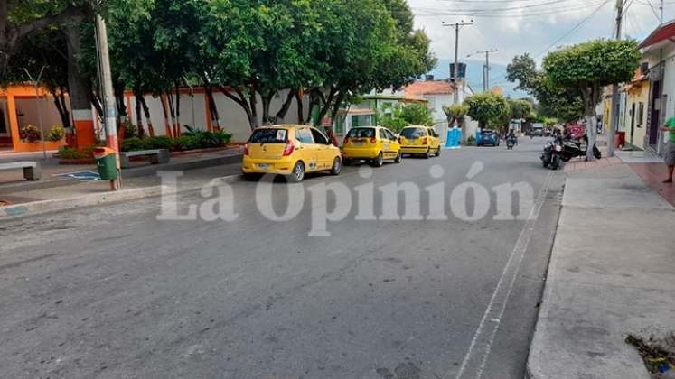 Desde el paradero de taxis del barrio Gramalote, de Villa del Rosario, el atacante tomó la carrera hacia el barrio Alfonso López.