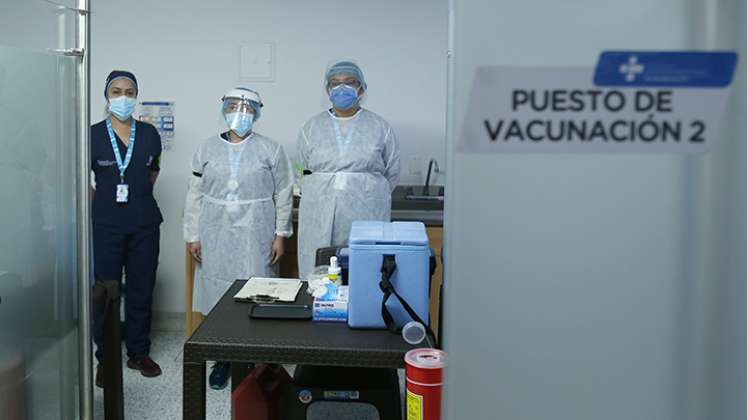 Plan de vacunación en Colombia. 
