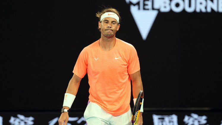 Lesiones más o menos graves surgen entre las figuras del Abierto de Australia de tenis. / Foto: AFP