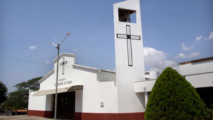 Parroquia San Martín de Tours, construida con recursos de la comunidad y la Diócesis de Cúcuta.  / Foto: Luis Alfredo Estévez