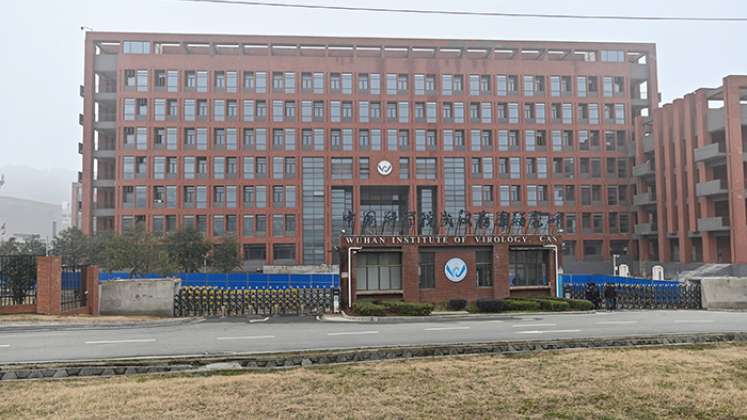 Instituto de Virología de Wuhan en Wuhan en la provincia central de Hubei en China