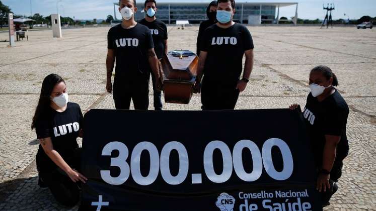 Brasil es el país con más muertos por COVID en América Latina. / Foto: AFP