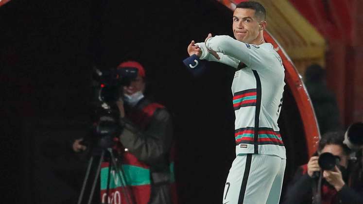 Cristiano Ronaldo, astro portugués. Foto: AFP