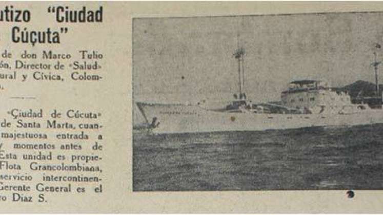 Embarcacion Flota Grancolombiana