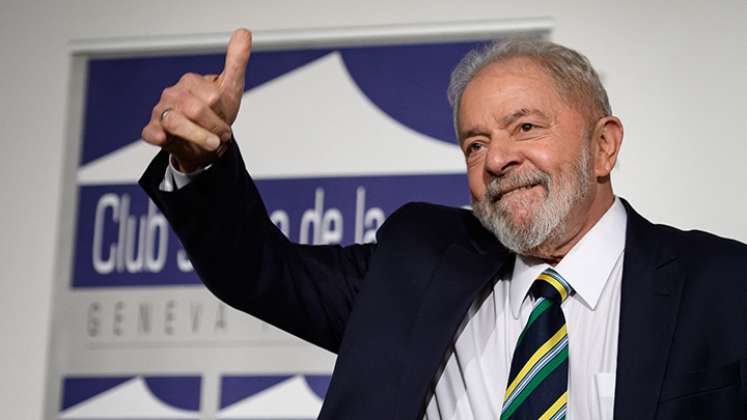 Expresidente brasileño Luiz Inácio Lula da Silva.  Foto: AFP