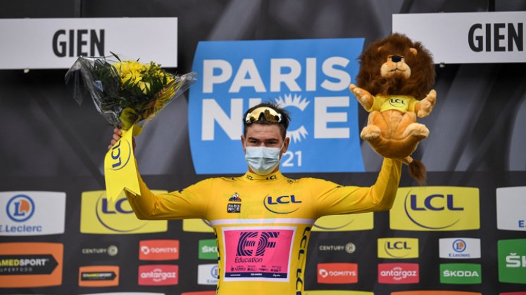 Bissegger batió por 83 centésimas de segundo al campeón de Francia, Rémi Cavagna. / Foto: AFP