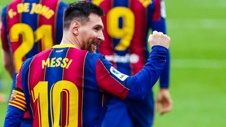 Tras su gol del pasado sábado, Lionel Messi sigue teniendo al Sevilla como el equipo al que más le ha marcado en su carrera. / Foto: @FCBarcelona_es 