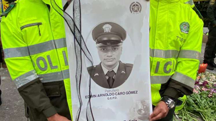 Los hechos en los que muró Edwin Caro se presentaron el miércoles en la calle 79 con carrera 7, en Bogotá. / Foto: Colprensa