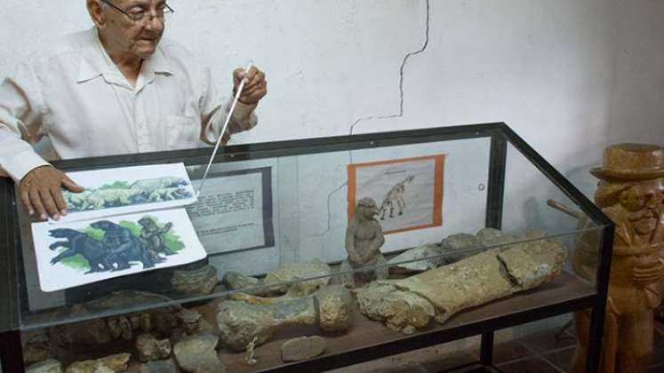 Museo arqueológico, paleontológico de Agualinda, una mirada a la historia