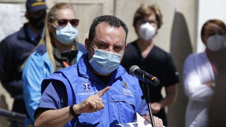  El secretario de Salud, Alejandro Gómez, indicó que no tolerarán hechos irregulares en la vacunación. / Foto: Colprensa