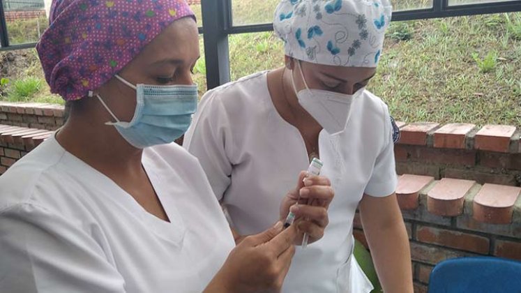 Más de dos mil vacunas chinas llegaron para el sector educativo del Táchira./Foto Cortesía