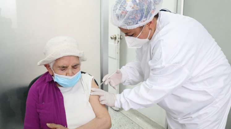 Avanza el plan de vacunación contra el coronavirus. / Foto: Colpensa