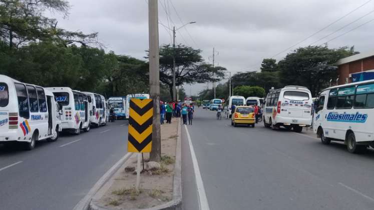 Transporte público en Cúcuta.