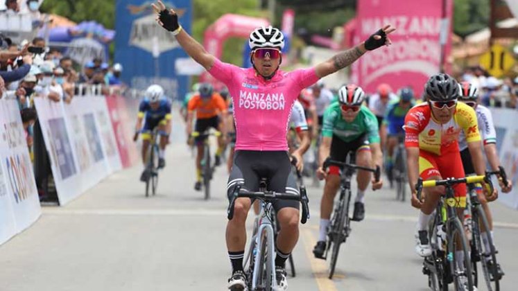 Esteban Guerrero, ciclista colombiano del Colnago CM Team
