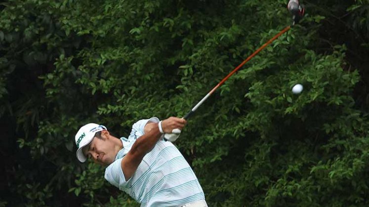 Hideki Matsuyama golfista japonés que participa en el Masters de Augusta