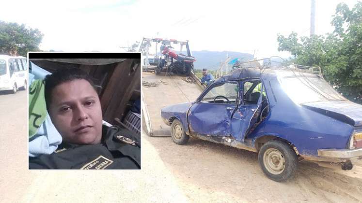 Rafael Antonio Sierra Gómez murió tras chocar con un carro, en el Anillo Vial Occidental./FOTO: Cortesía