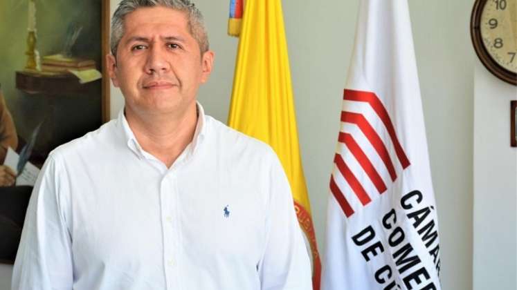 Armando Peña Castro asumió funciones como presidente ejecutivo de la Cámara de Comercio de Cúcuta./Foto Archivo La Opinión
