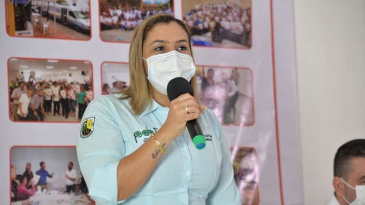 Corina Durán fue elegida el 27 de octubre de 2019 como alcaldesa de Tibú. / Foto: suministrada