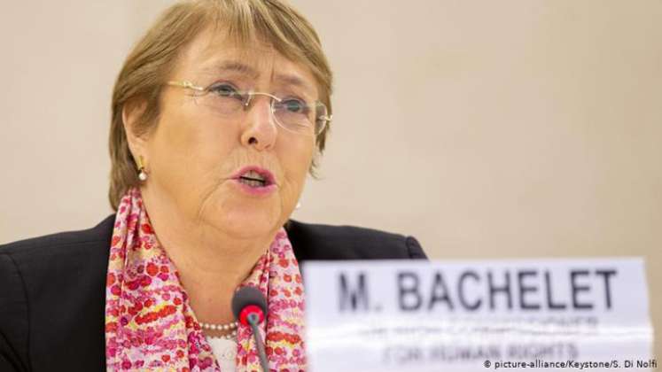 Michelle Bachelet advirtió de posibles crímenes contra la humanidad cometidos por la junta militar contra la población./FOTO: Tomada de internet