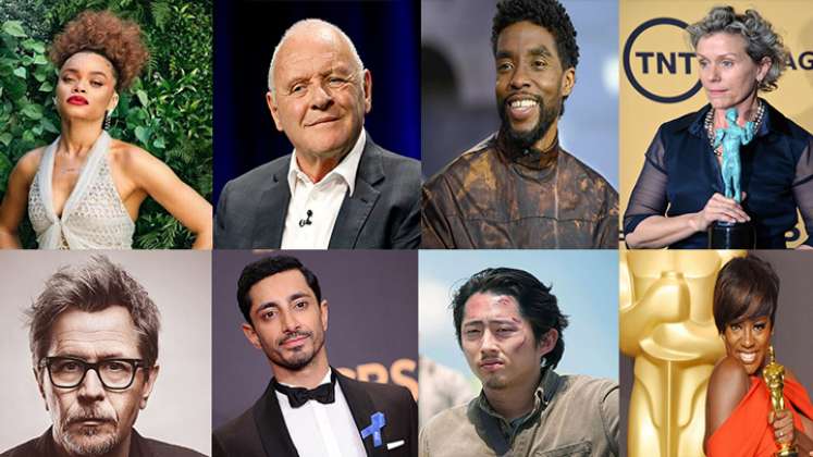  Las actrices y actores que buscan acariciar el Premio Óscar./FOTO: Tomadas de internet
