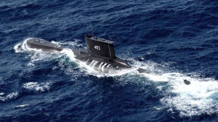 Hallan el submarino desaparecido en Indonesia./FOTO: Tomada de internet