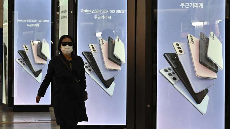 Los celulares, gran negocio. / Foto: AFP