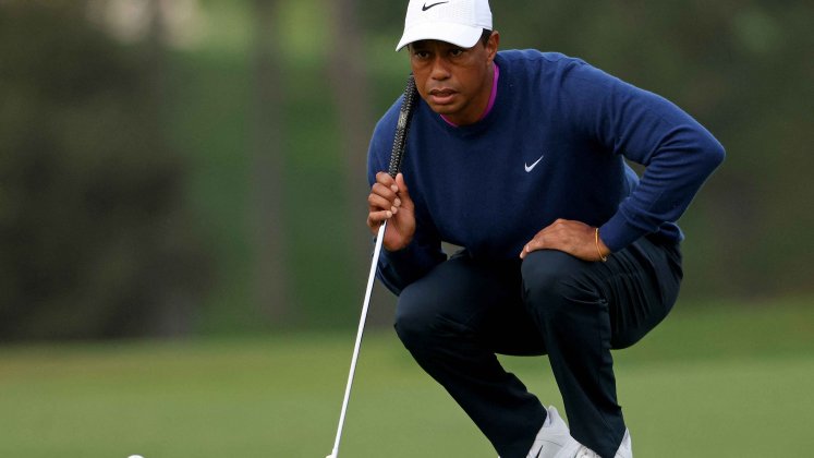 Tiger Woods, histórico jugador de golf. 