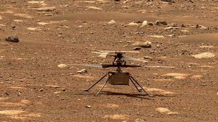 Ingeunity ya está desplegado en Marte. / Foto: AFP