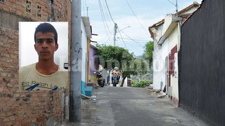 En este punto del barrio San José ocurrió el homicidio de Juan Carlos Vargas Leal, alias Talo.