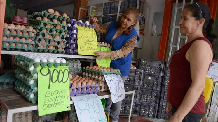 Un colombiano dejaría de comer 5 huevos al mes, calcula Fenavi. / Foto: Archivo