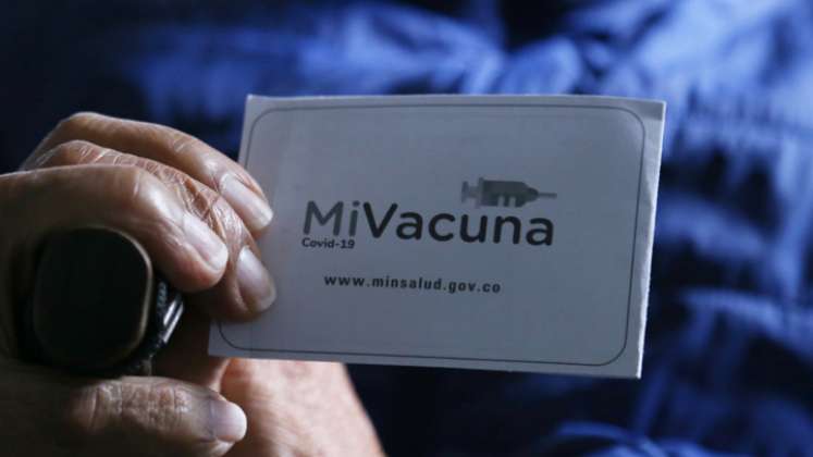 Avanza el plan de vacunación contra el coronavirus en Colombia. / Foto: Colprensa