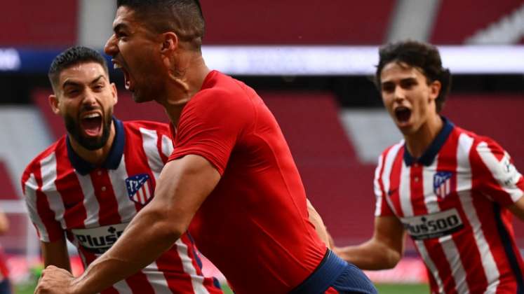  Luis Suárez confirma que se queda en el Atlético./Foto: AFP