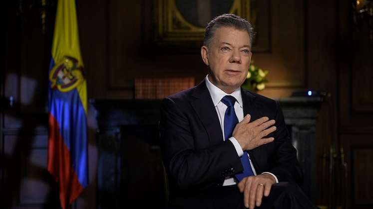 El expresidente Juan Manuel Santos se refirió a la situación que vive el país. /Foto Archivo Colprensa