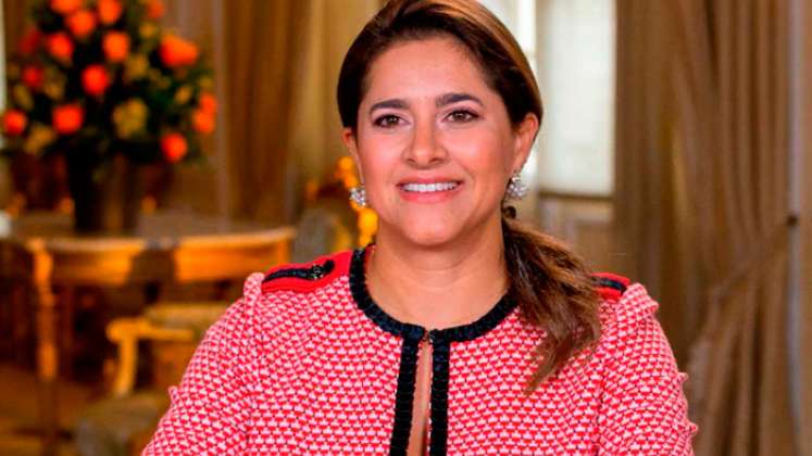 La primera dama María Juliana Ruiz envía en el marco del Día de Madre. / Foto: Presidencia 