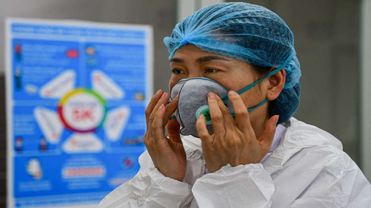 El dilema de los estadounidenses está en el uso de la mascarilla luego de la vacunación. / Foto AFP