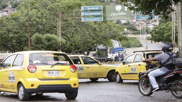 Paro de taxista en Cúcuta
