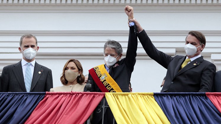 El presidente de Ecuador, el conservador Guillermo Lasso.