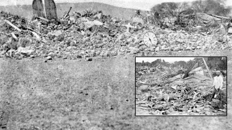 Terremoto del 18 de mayo de 1875 en Cúcuta. / Foto: Archivo