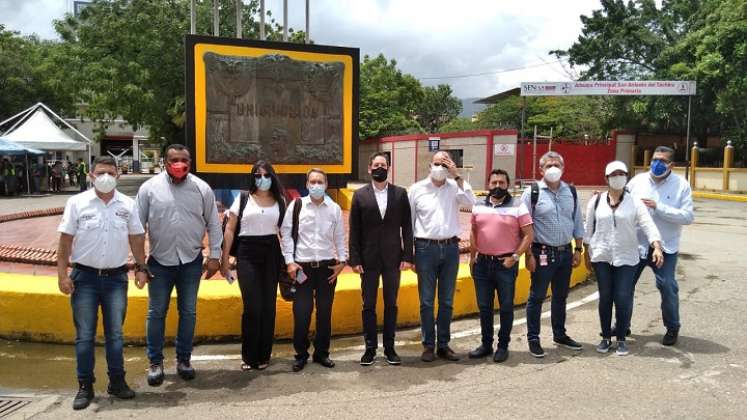 Empresarios de la región se reúnen en Venezuela previo a la apertura de la frontera./Foto: cortesía