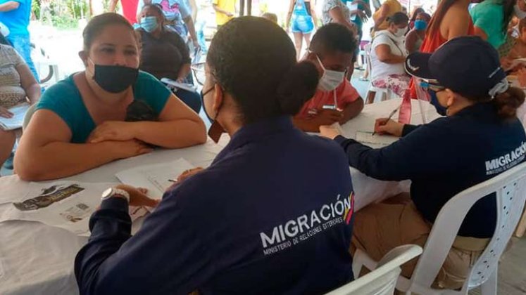 Migración Colombia continúa en la tarea de socializar el estatuto migratorio/Foto Archivo