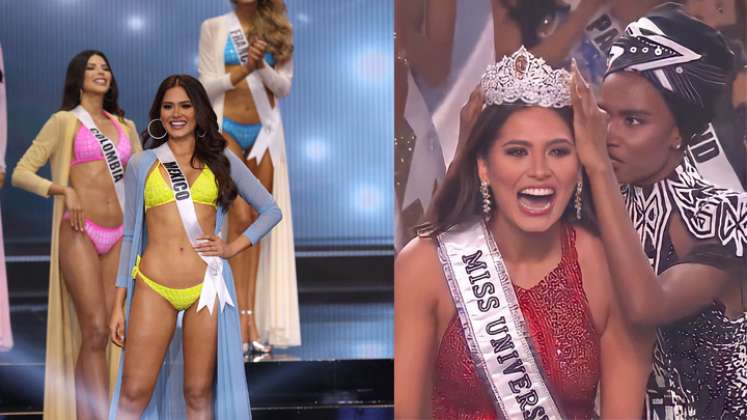 Miss México Andrea Meza es ahora Miss Universo 2021. / Foto: AFP