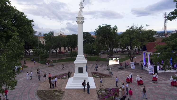 Parque Colón o La Victoria. / Foto: La Opinión