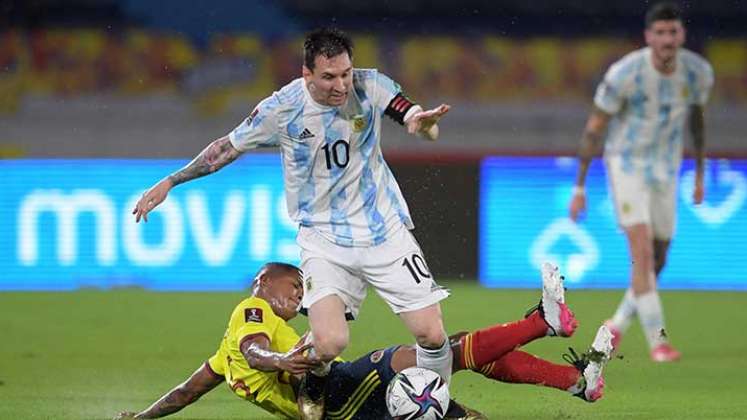 Lionel Messi, volante de la selección de Argentina.