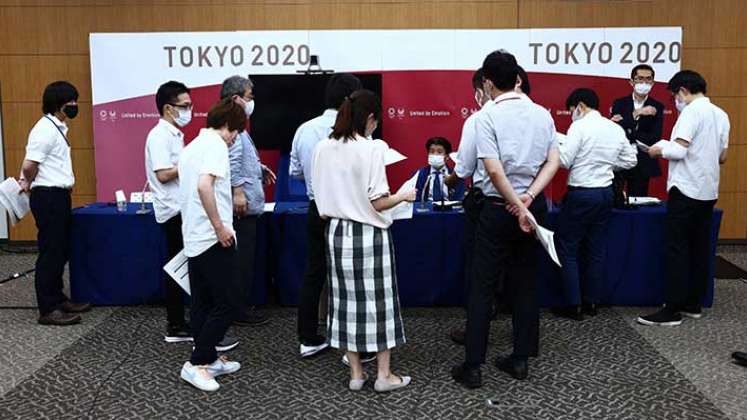 Las autoridades japonesas siguen tomando precuaciones para los Juegos Olímpicos.