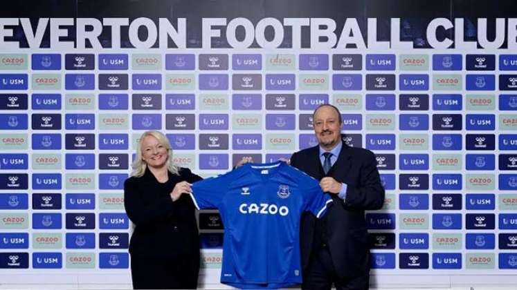 Rafael Benítez, dirigirá al Everton de la Liga Premier en la temporada 2021-2022