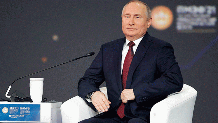 El presidente de Rusia, Vladimir Putin, pretendería sacar de la contienda electoral a sus opositores. / AFP