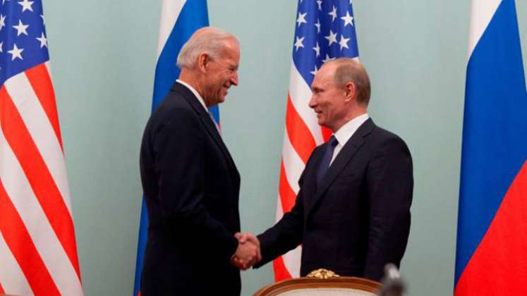 Biden y Putin.