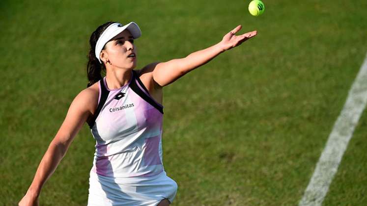 María Camila Osorio jugará su segundo Grand Slam como profesional. 